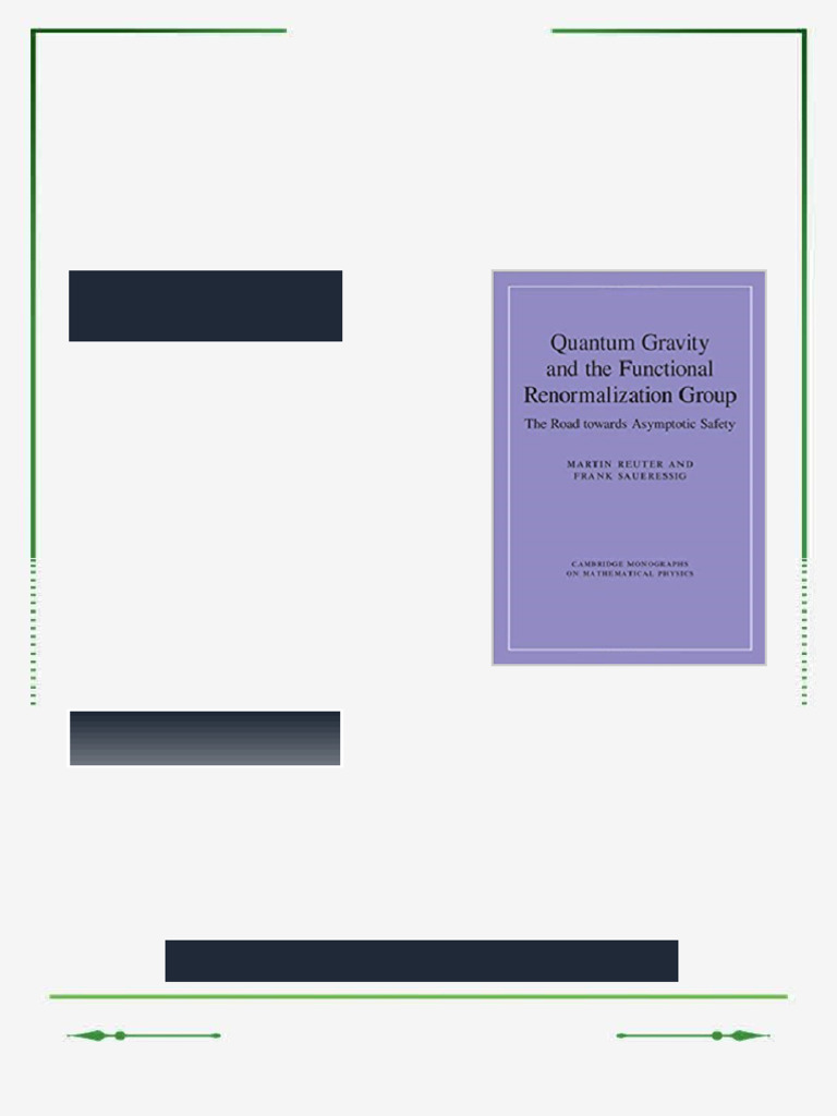 Quantum Gravity and the Functional Renormalization Group The Road ...