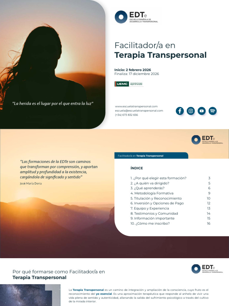 Terapia Nivel 1 FE26 | PDF | Meditación | Psicoterapia