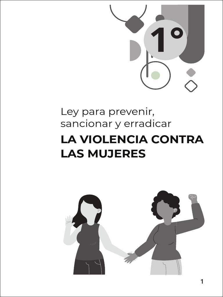 1.Ley 26.485 Para Prevenir, Sancionar y Erradicar La Violencia Contra ...