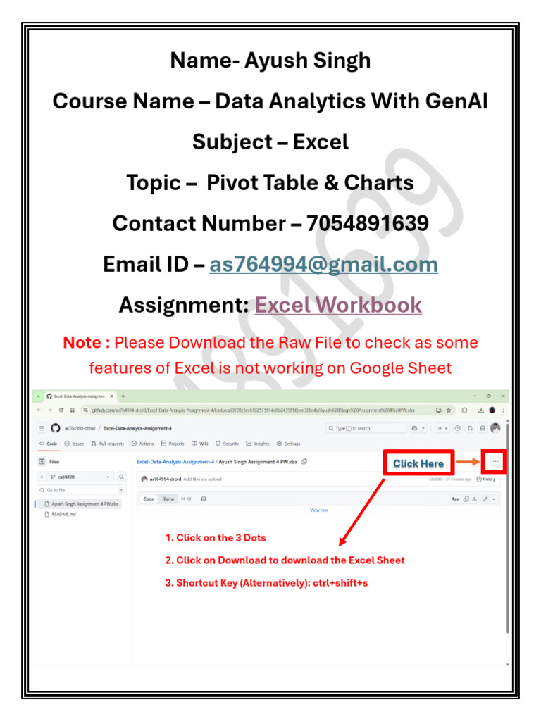 Ayush Singh Assignment 4 PW | PDF