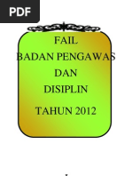 Fail Badan Pengawas &amp Disiplin 2011