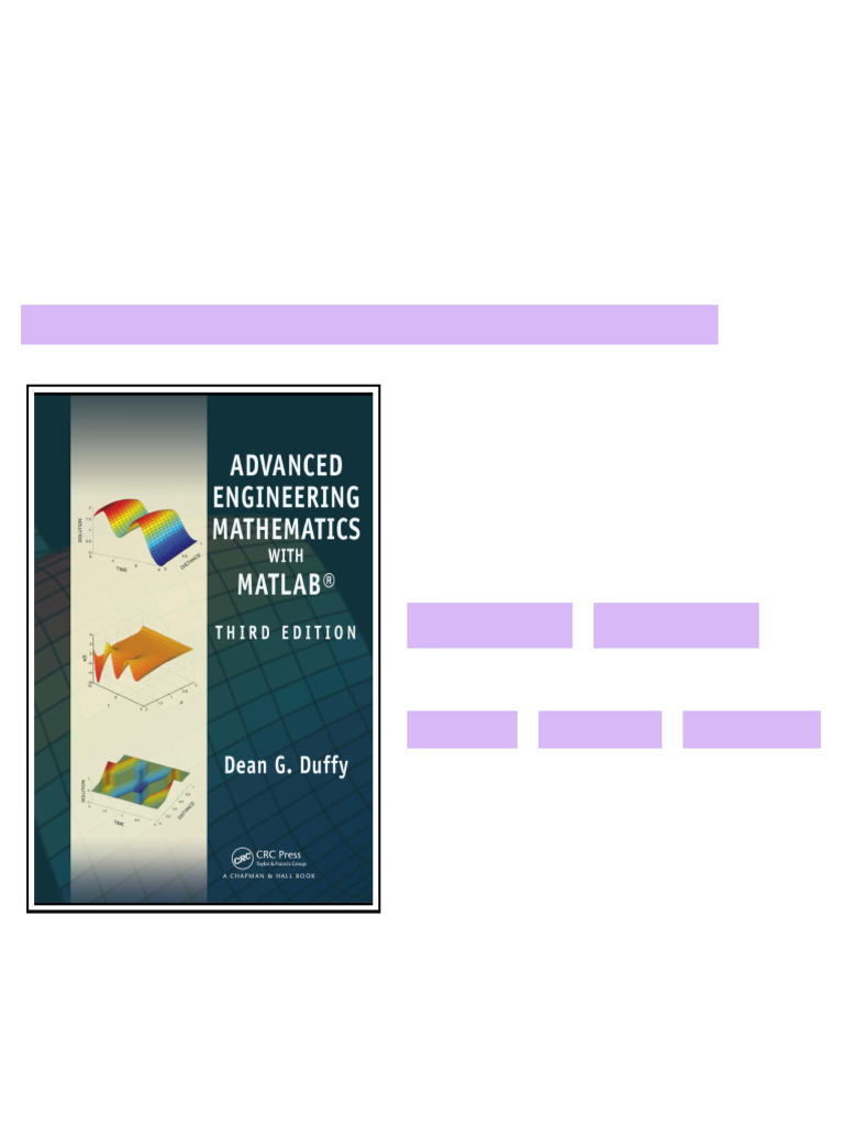 Advanced Engineering Mathematics with MATLAB 3rd Edition 1439816247 ...