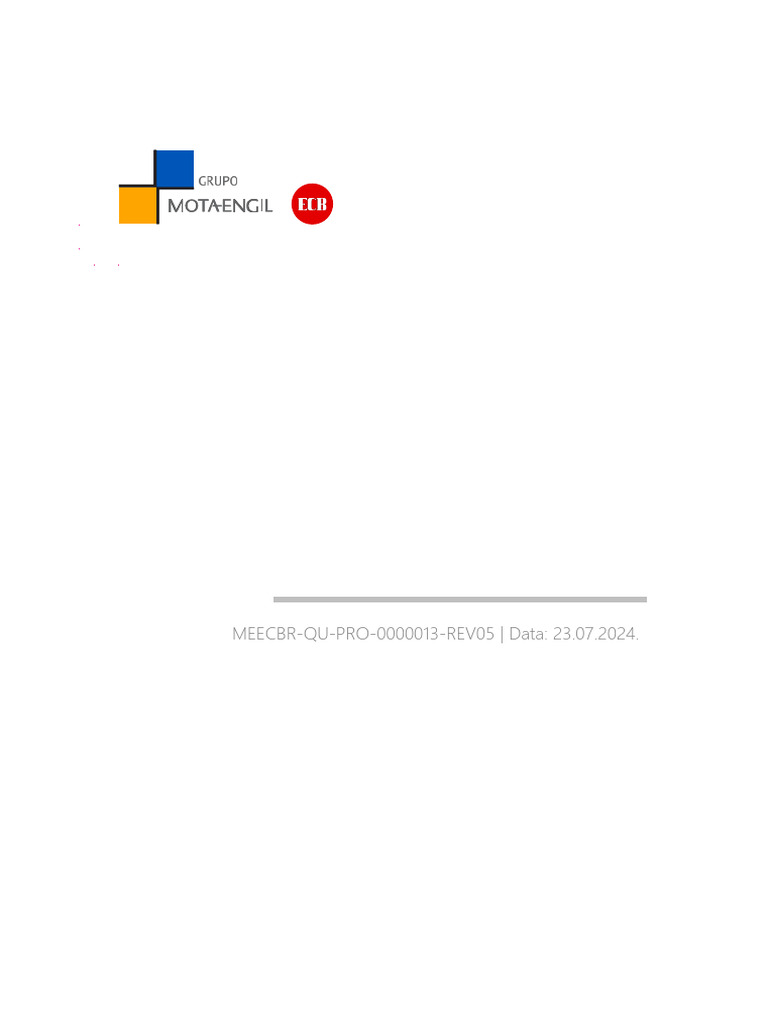 Procedimento de Soldagem MEECBR-QU-PRO-0000013 | PDF | Aço | Liga