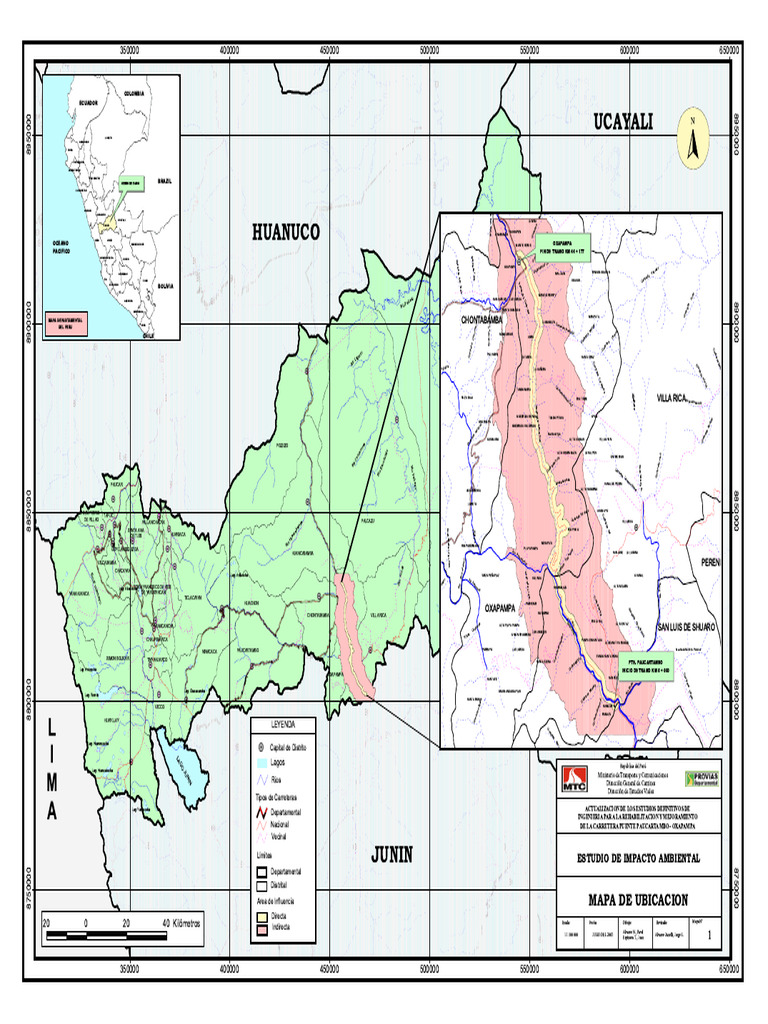 Mapa de Carreteras y Ríos en Perú | PDF | América del Sur | Perú