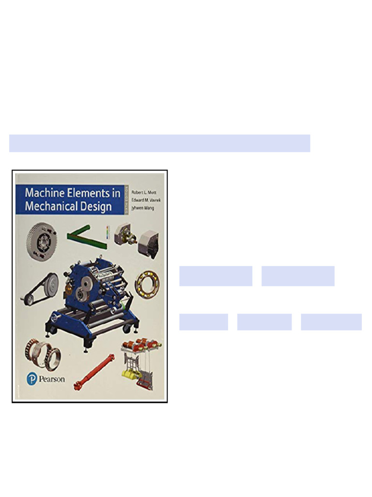MACHINE ELEMENTS IN MECHANICAL DESIGN 6TH EDITION visual data 4