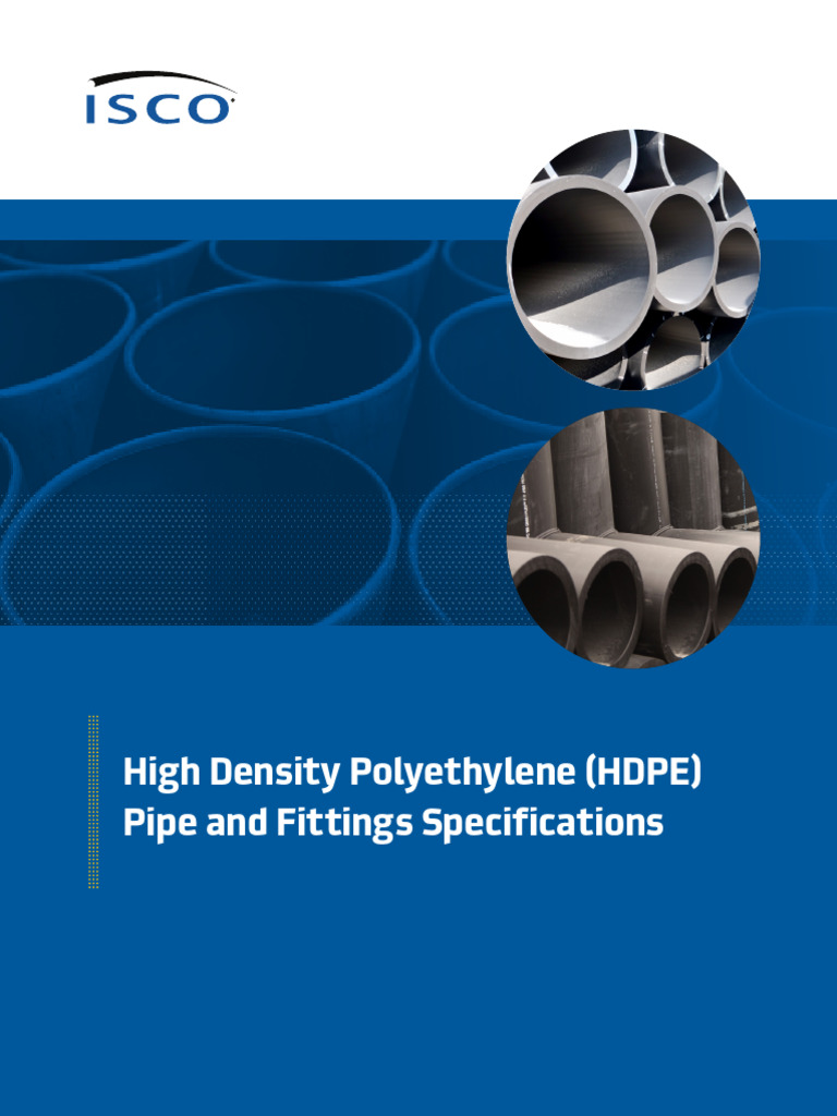 HDPE Pipe and Fittings Specifications | PDF | Pipe (Fluid Conveyance ...