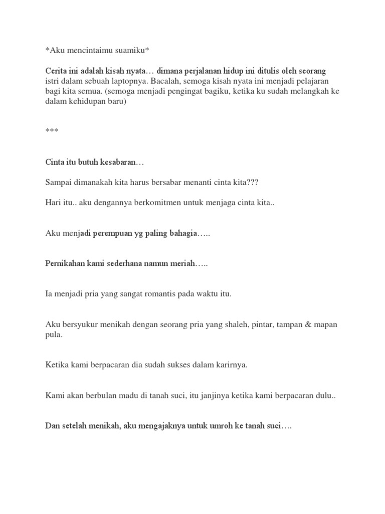 Aku Mencintaimu Suamiku Pdf