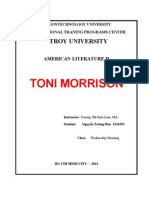Toni Morrison: Troy University