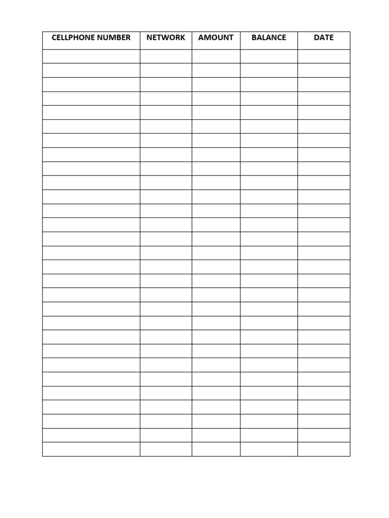 Inventory Sheet April | PDF