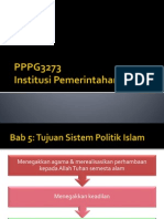 06 Tujuan Sistem Politik Islam