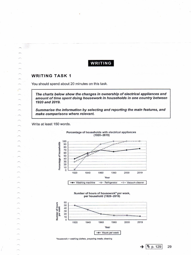 Test 1 (Writing) | PDF