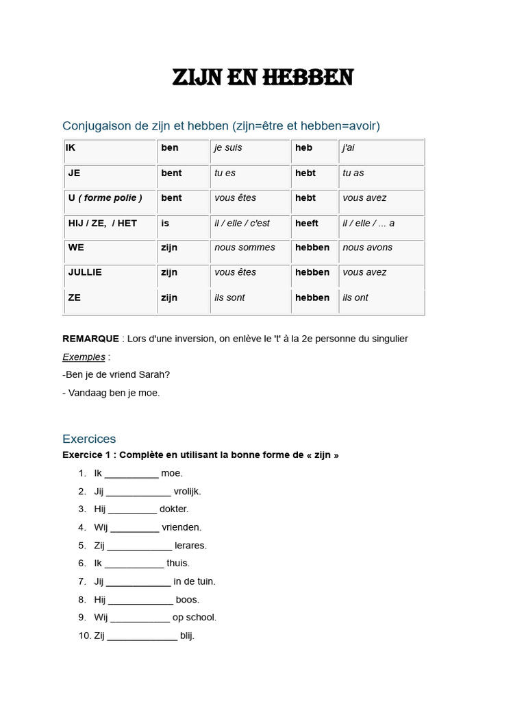 Hebben Et Zijn | PDF