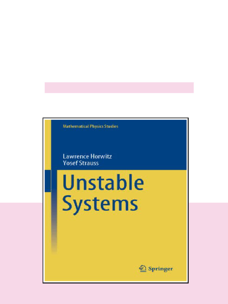 Unstable Systems 1st Ed Lawrence Horwitz Yosef Strauss download full ...