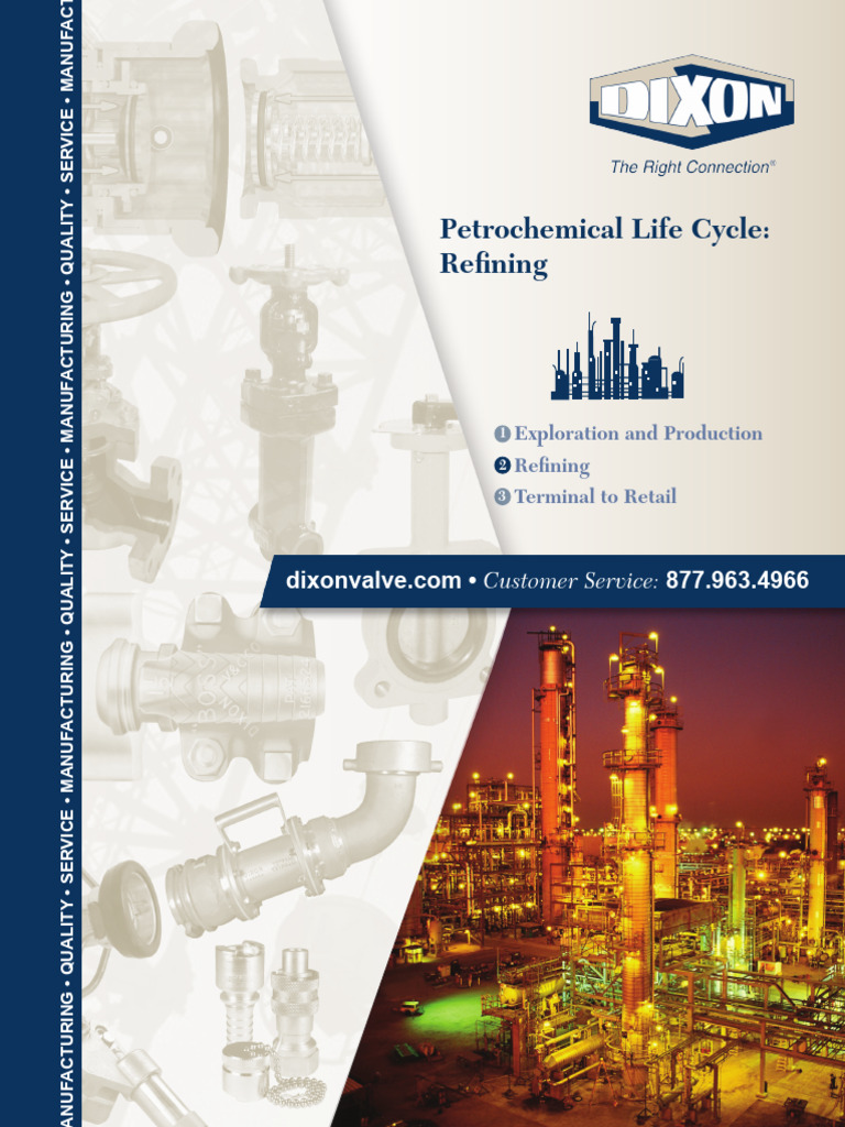 Petrochemical Refining Solutions Guide | PDF | Valve | Pipe (Fluid ...