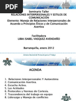 Relaciones Interpersonales y Estilos de Comunicacion [Autoguardado]