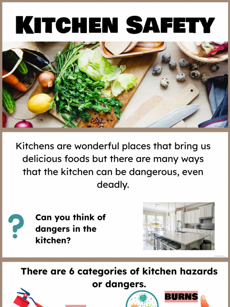 Essential Kitchen Safety Tips | PDF | Kitchen | Knife
