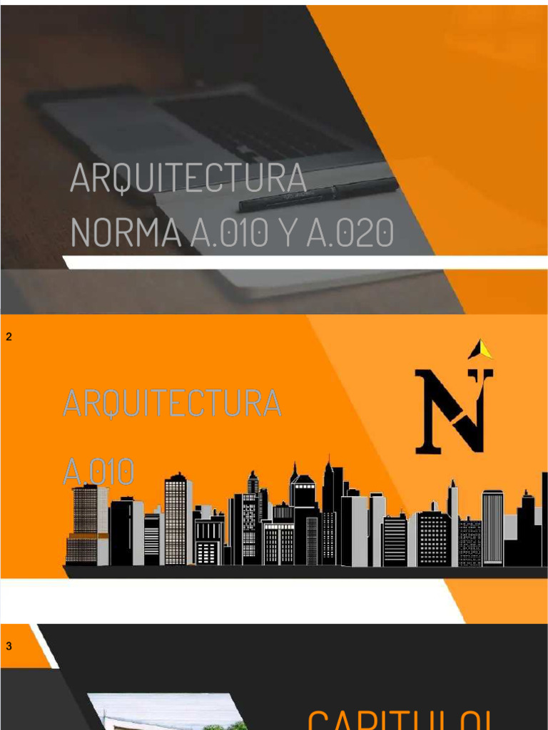 PDF Arquitectura Norma A010 y A020 Compress | PDF