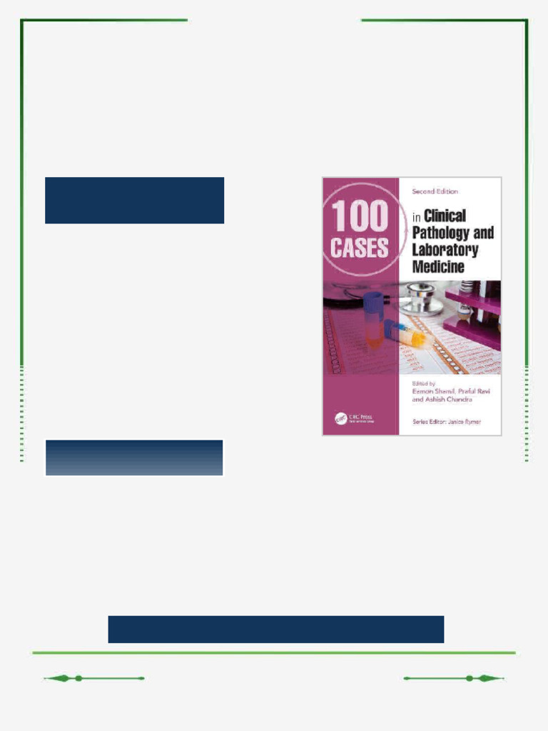 100 Cases in Clinical Pathology and Laboratory Medicine 2nd Edition ...