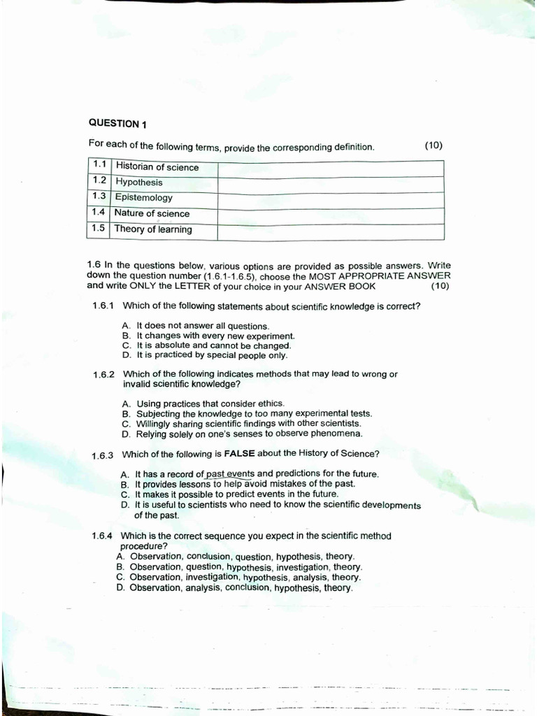 Definitions and Concepts in Science Education | PDF | Theory | Hypothesis