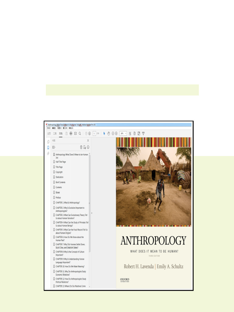 (eBook PDF) Anthropology What Does It Mean to be Human