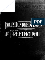 400 Years of Freethought (1894) Putnam, Samuel Porter, 1838-1896