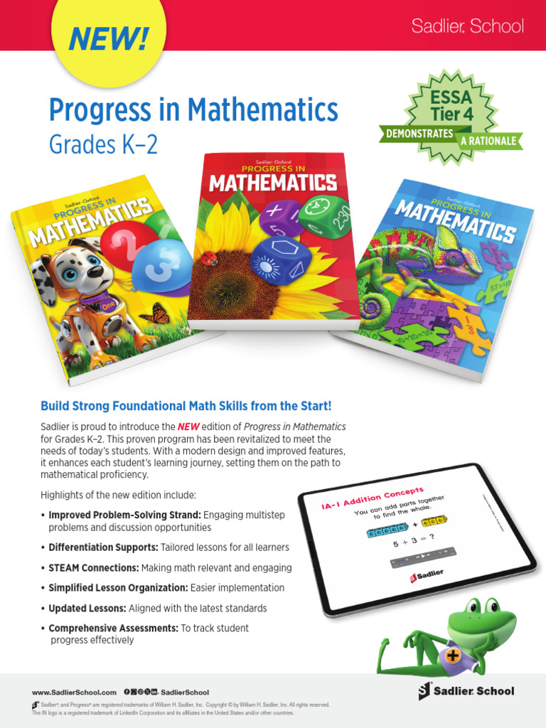 Revamped K-2 Math Program by Sadlier | PDF | Mathematics | Education Theory