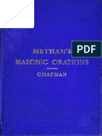 Metham's Masonic Orations