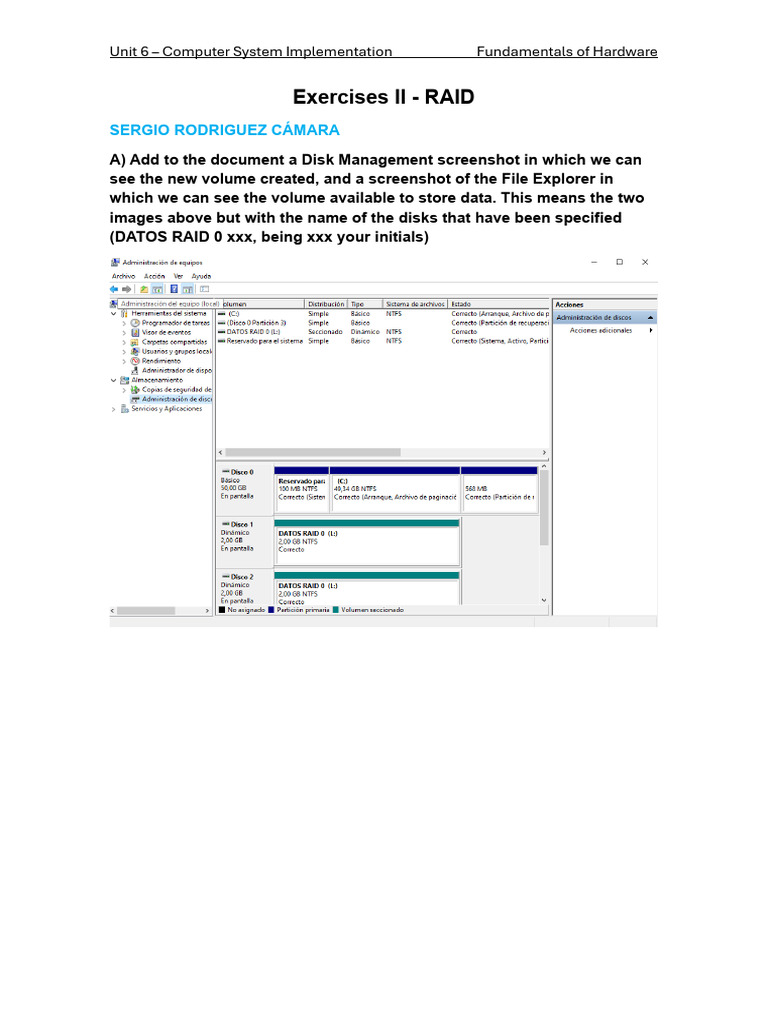 RAID Disk Management Implementation Guide | PDF | Disk Storage ...