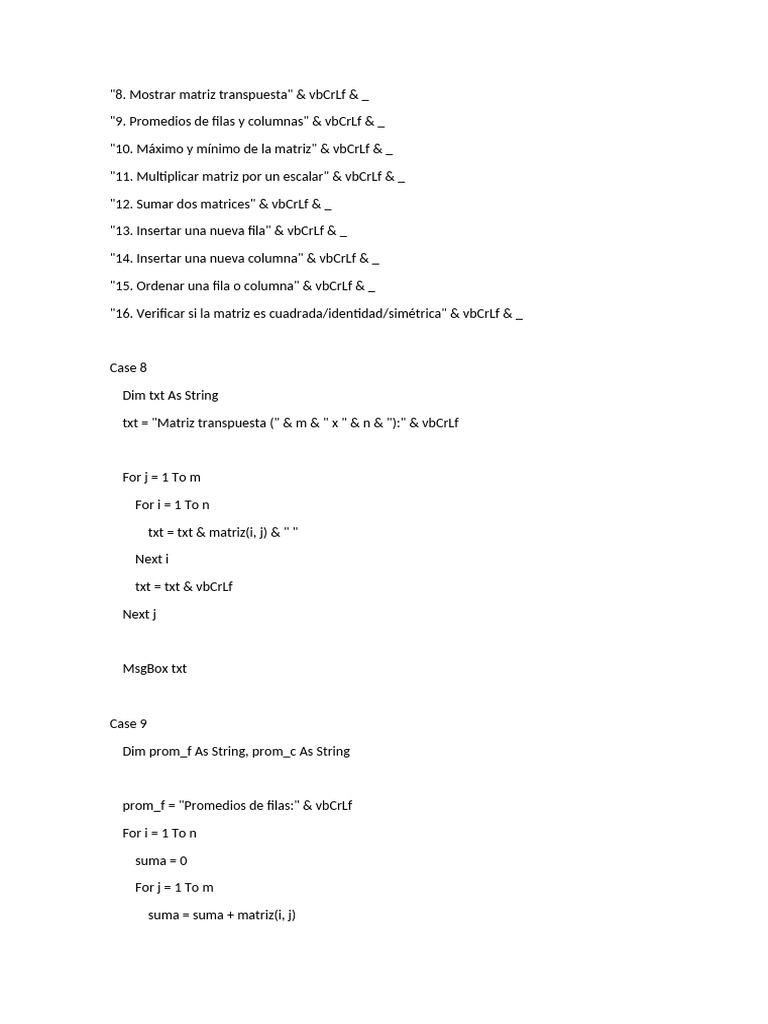 Codigo | PDF