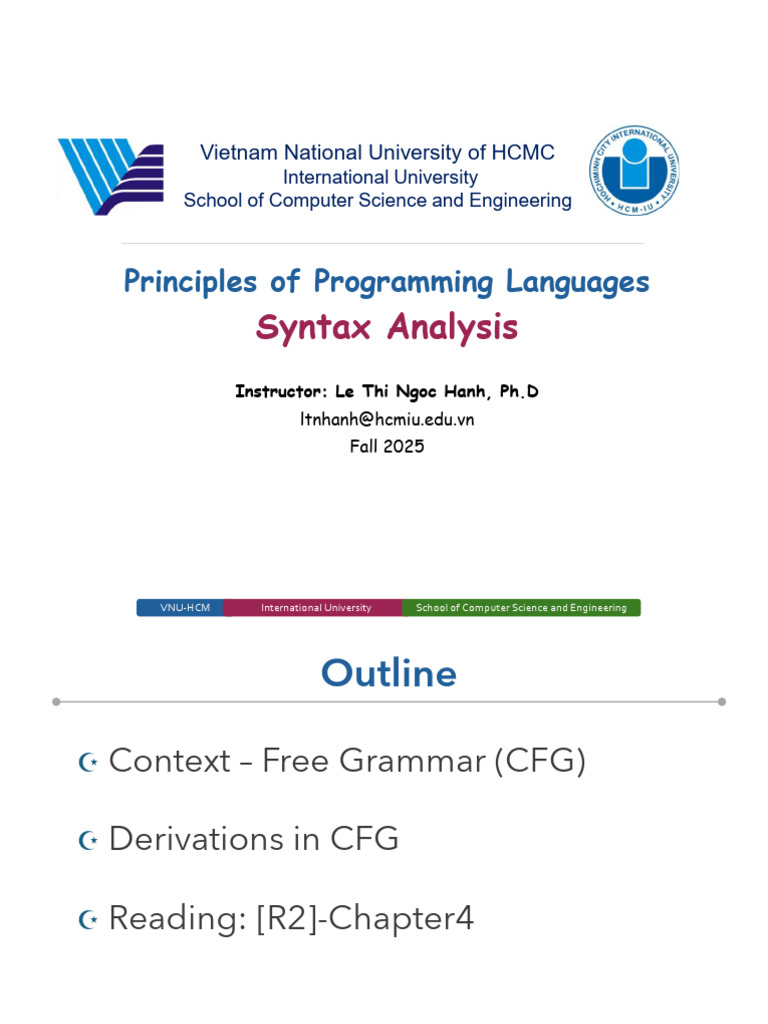 Understanding Context-Free Grammar in Parsing | PDF | Parsing ...