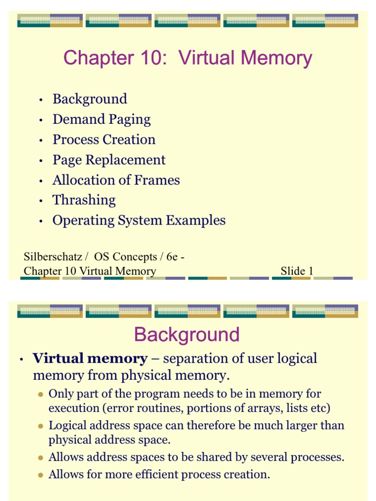 Virtual Memory Computer Data Storage Computer Architecture