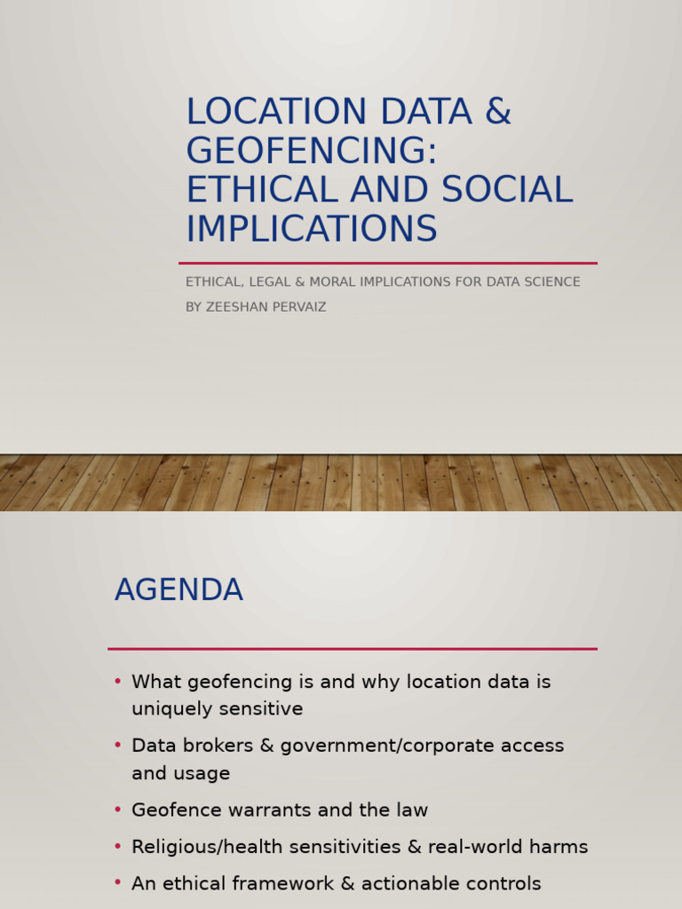Geofencing: Ethical Implications of Location Data | PDF | Privacy