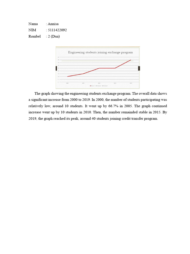 Engineering Student Exchange Growth 2000-2019 | PDF