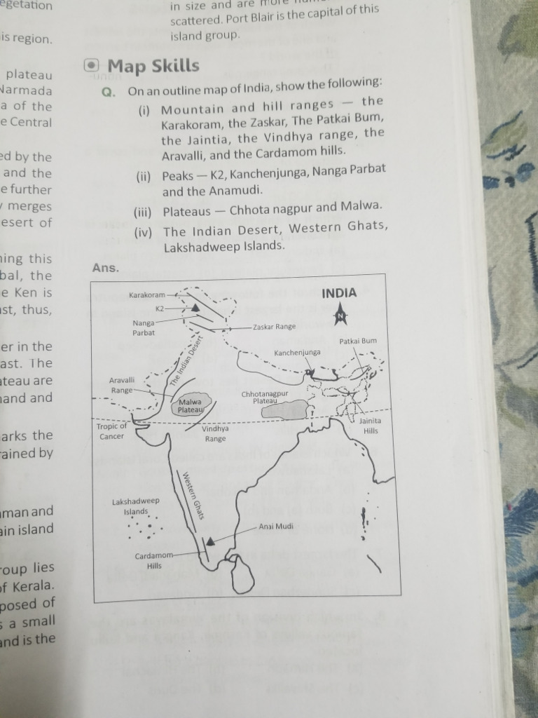 Geography - Ch.2 Map Work | PDF