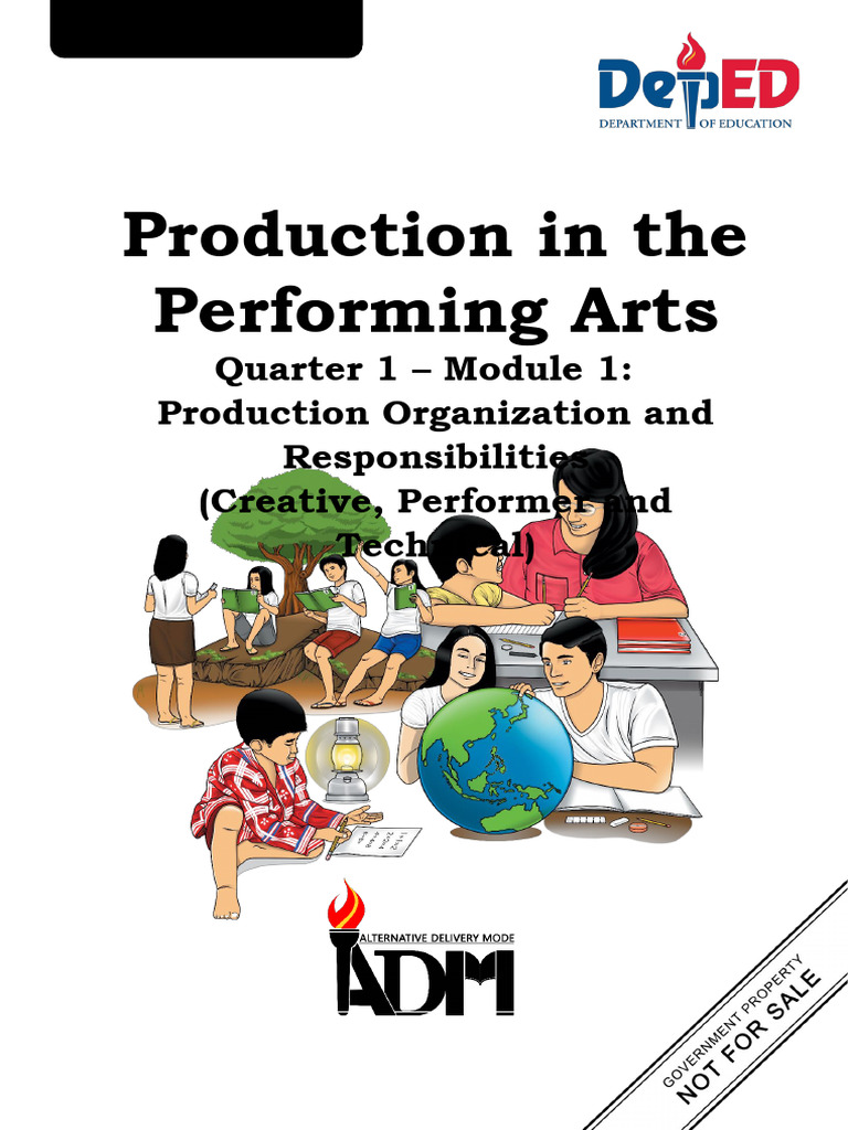 Performing Arts Production Module 1 | PDF | Dances | Singing