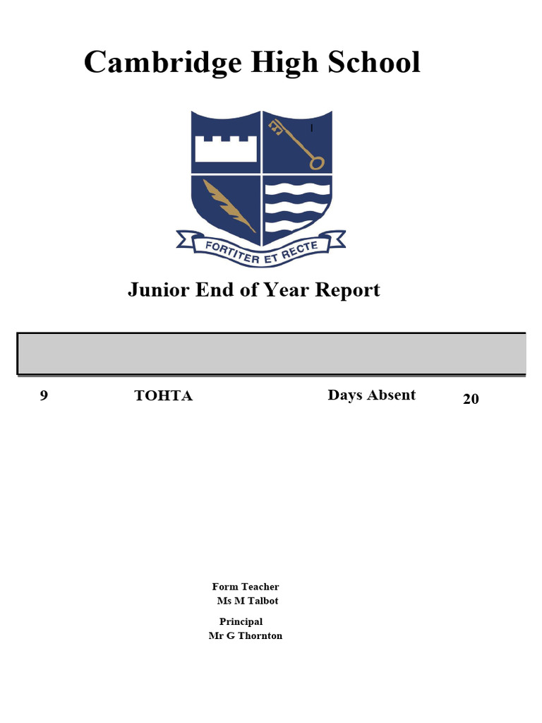 Progress Report For December, 3 2025 | PDF | Curriculum | Science
