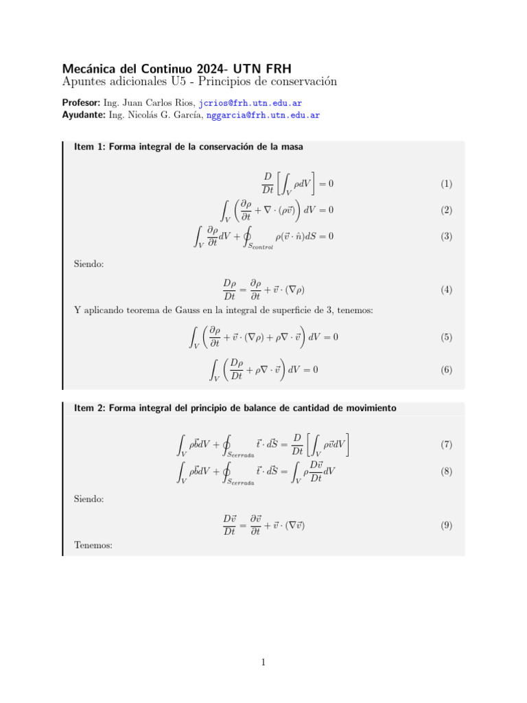 Apuntes Extra U5 | PDF | Física | Física Matemática