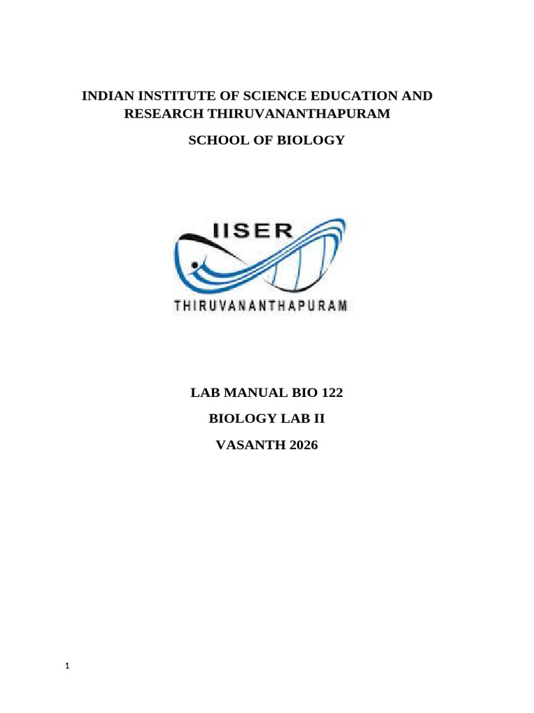 Biology Lab Manual: Mitosis & Meiosis | PDF | Meiosis | Polymerase ...