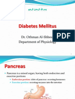 Diabetes Mellitus: Dr. Othman Al-Shboul Department of Physiology