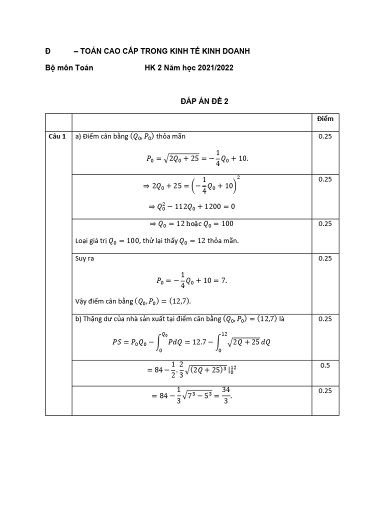 Toancaocap DAPAN De2 | PDF