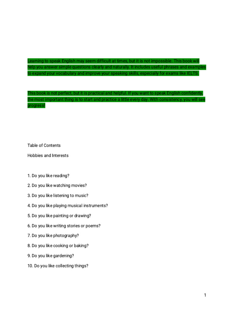 Speaking Step by Step-WPS Office | PDF | English Language | Fluency