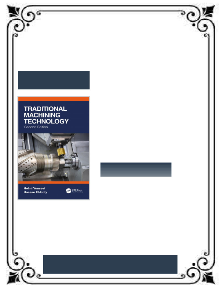 Traditional Machining Technology 2nd Edition Helmi Youssef eBook ...