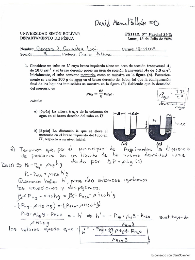 Examen Parcial III | PDF