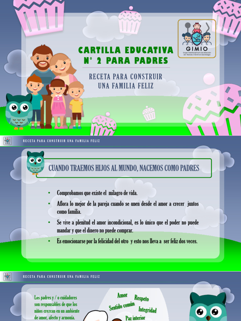 Receta para una Familia Feliz | PDF | Amor | Sicología
