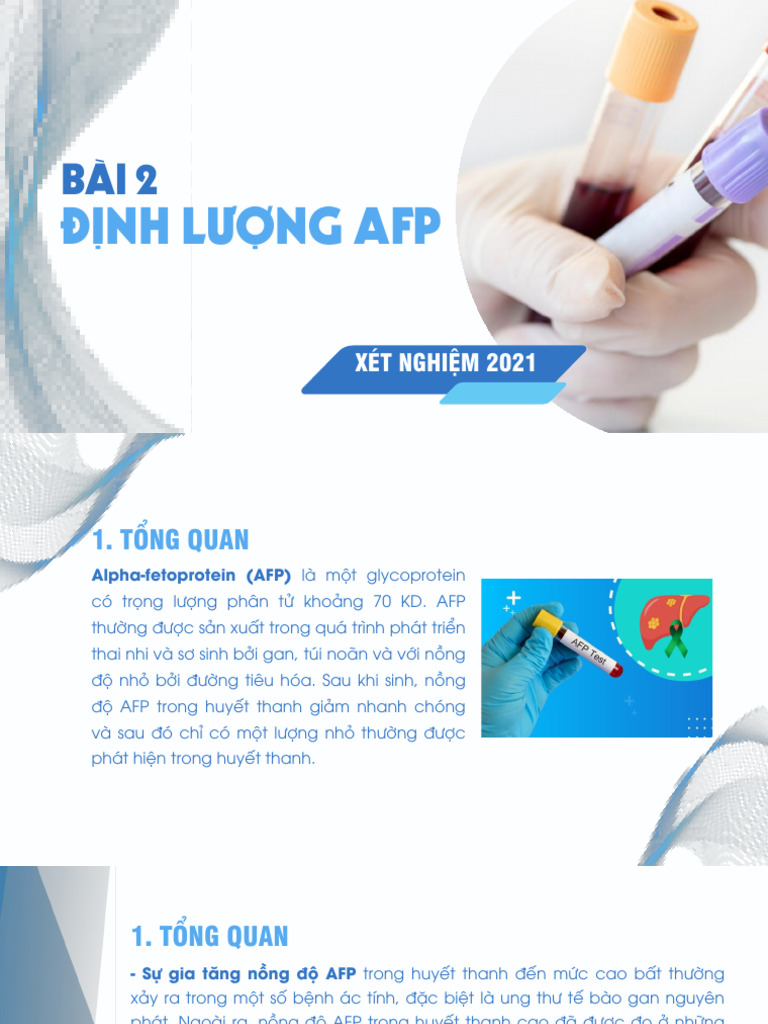 Định Lượng Afp | PDF