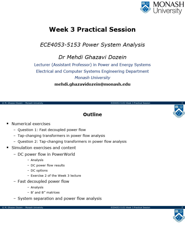 ECE4053-5153 Week 3 Practical - No Solution | PDF | Transformer ...