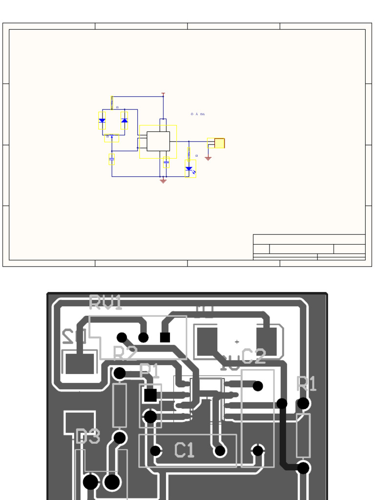 NE555 Circuit Design Document | PDF
