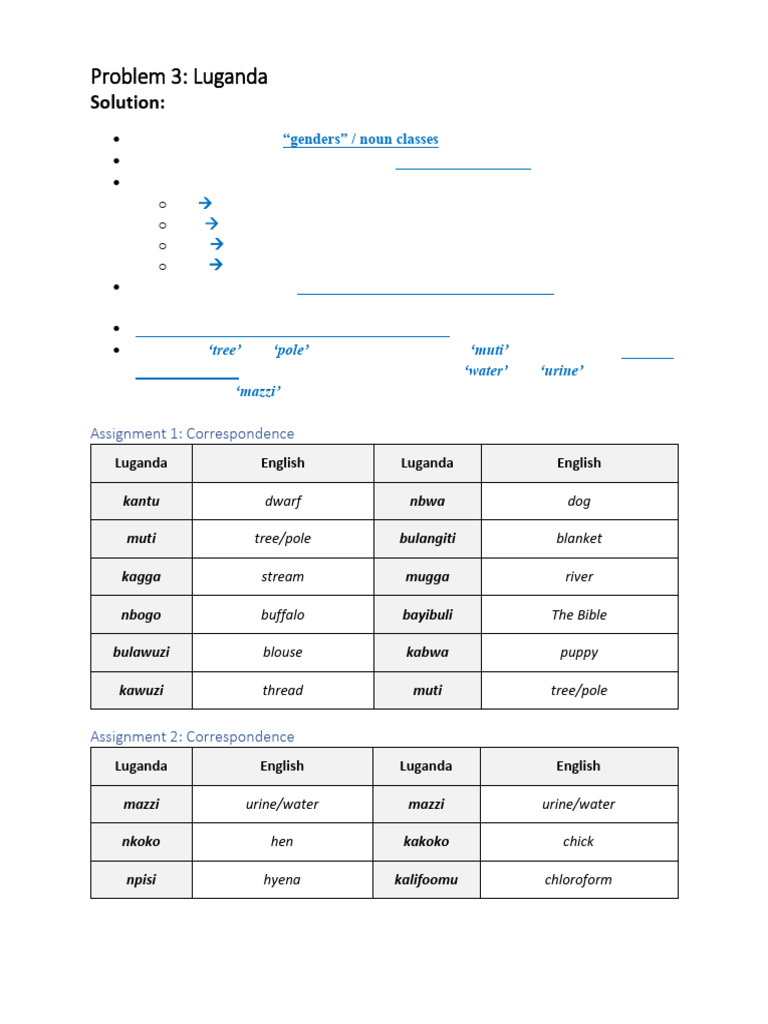 Luganda | PDF