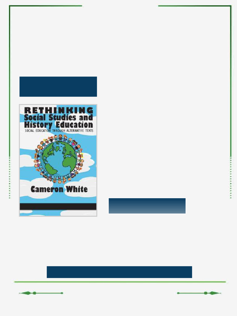 Rethinking Social Studies and History Education Social Education ...
