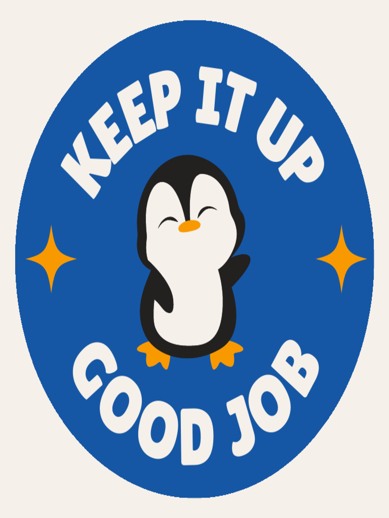 Student Reward Sticker For Kids in Fun Style | PDF